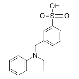 N-ethyl-N-benzylaniline-3'-sulfonic acid (EBASA)